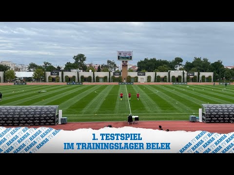 1. Testspiel im Trainingslager Belek: F.C. Hansa Rostock vs. TSV 1860 München