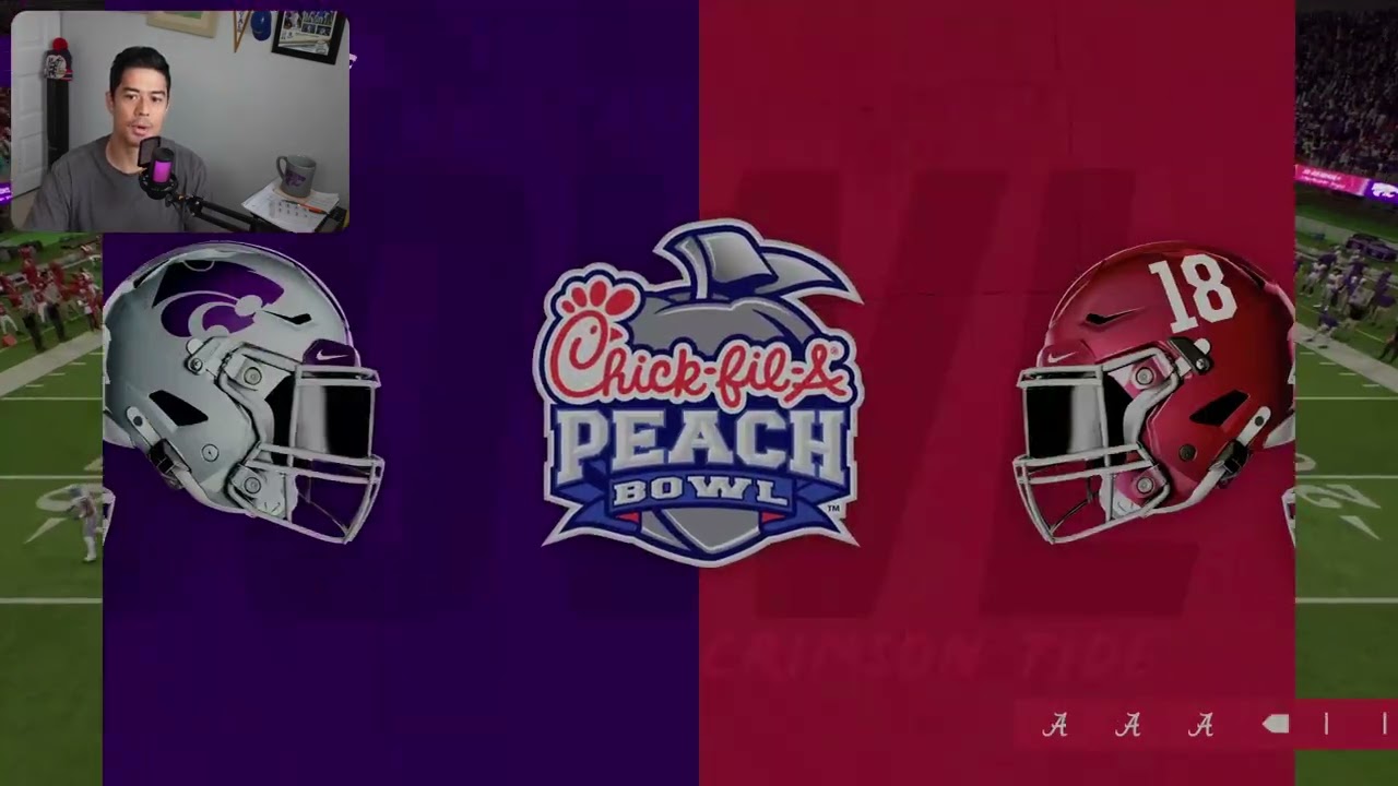 CFB26 Dynasty | K-State Wildcats | EP10 | Alabama CFP Semifinals (Chick-fil-A Peach Bowl)