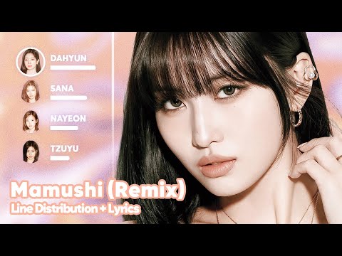 Megan Thee Stallion TWICE Mamushi Remix Line Distribution Lyrics Karaoke PATREON REQUESTED