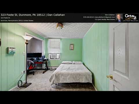 323 Foote St, Dunmore, PA home video tour