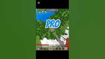 Minecraft NOOB vs PRO vs HACKER compete in a MLG clutch #shorts