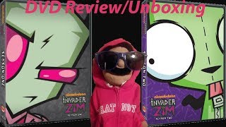 Invader Zim Season 1 & 2 DVD Review/Unboxing (Puppet Review)