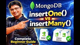 MongoDB insertOne Vs insertMany 🔥  Which One to Use insertOne() & insertMany() in 10 Min