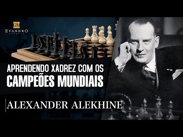 Alexander Alekhine: deu um livro e inspirou um clube de xadrez em