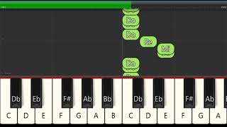 CARIÑITO CUMBIA (TUTORIAL TECLADO - MELÓDICA) 🎹 screenshot 3