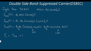 Analog Communication lecture 11 | Double Side Band Suppressed Carrier | gate IES PSU  #kamaldheeriya