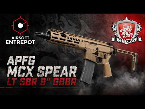 Airsoft Review #411 APFG MCX Spear LT 9'' Gas Blowback Rifle (Airsoft Entrepot) [ENG]