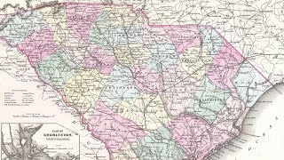 South Carolina History and Cartography (1855)