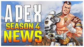 Apex Legends Season 4 Update News! New Character Forge + Map Changes + Kings Canyon + New Weapon