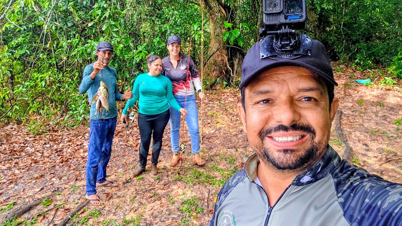 Levei nosso pedreiro para uma pescaria… e olha oque aconteceu 😱