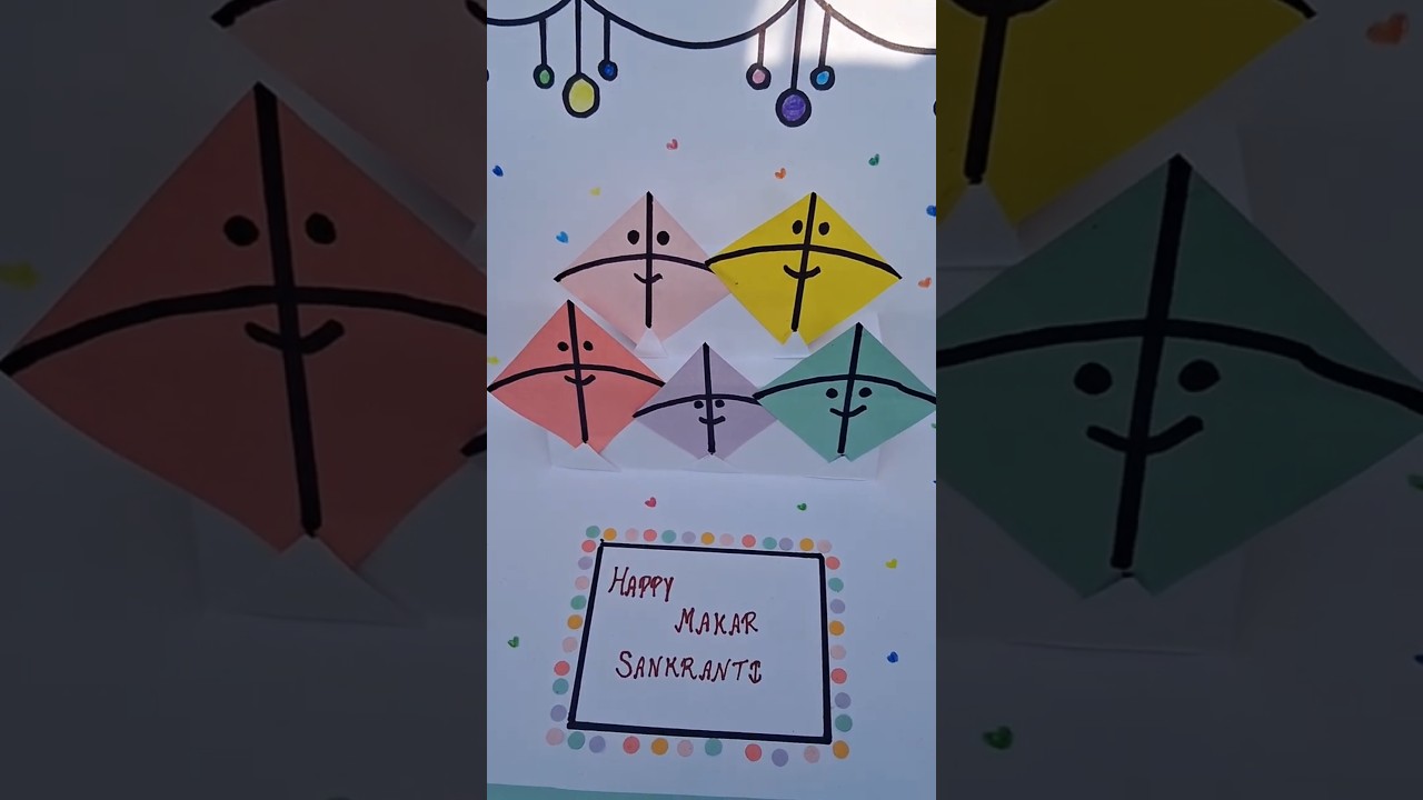 Let's make Makar Sankranti kite 