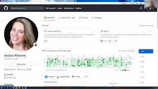 Jessica Parsons teaches GitHub: No CLI Required