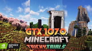 Minecraft 1.21.8 10 Shaders On GTX 1070 | 1080p Visuals and Performance Comparison