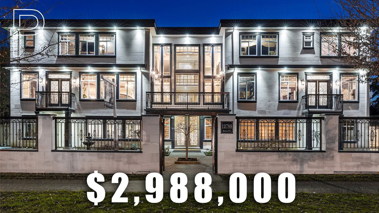 Breathtaking Luxury Mansion in the Heart of Surrey 12788 Ross Pl