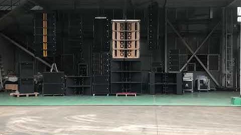 Sound Test of K Top Dual 15” line array system by TPA Audio
