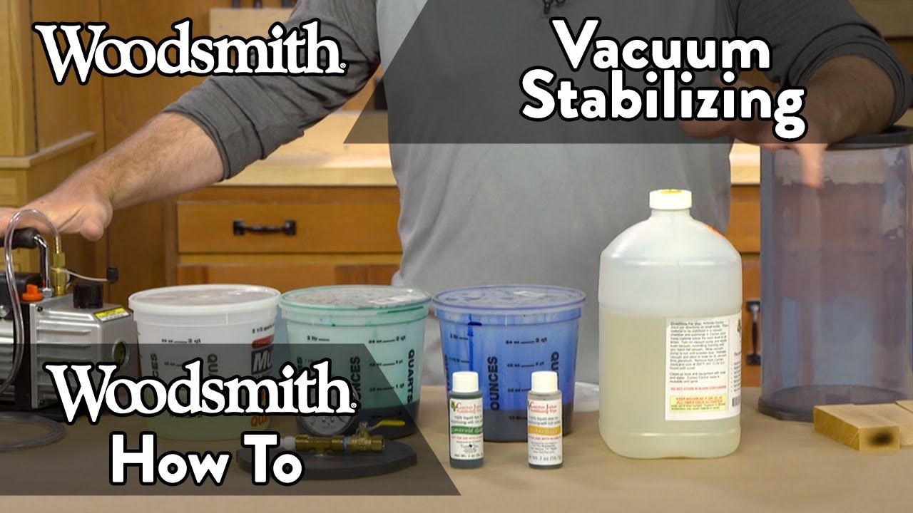 Vacuum Stabilizing Wood Explained! - YouTube