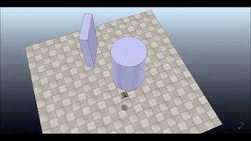 Quadcopter Obstacle Avoidance Simulation on V-Rep.