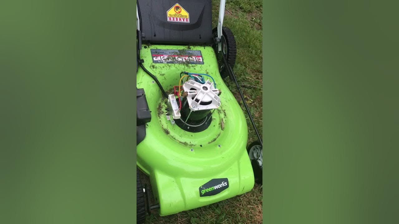 Greenworks mower repair YouTube