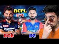 LIVE RAIN! RCB Vs DC RCPL AUCTION RC 24 Hard Mode (Real Cricket 24)