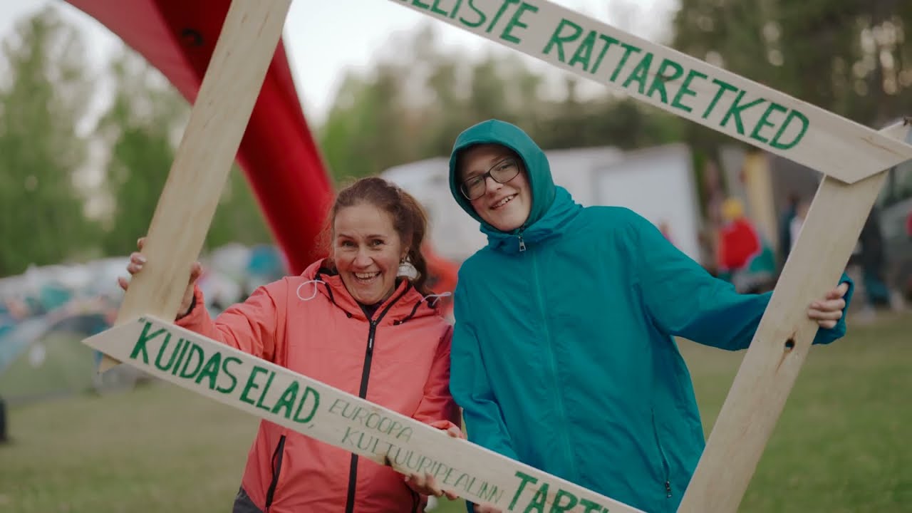 Ametlik järelvideo: Roheliste rattaretk ''Kuidas elad, Euroopa Kultuuripealinn Tartu 2024?''🎥🚴🏻