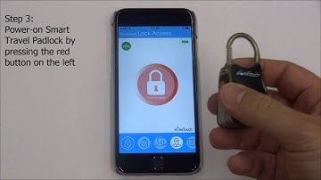 eGeeTouch - How to Delete NFC Tags - Smart Travel Padlock