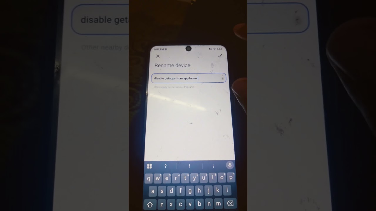 How to disable getapps from xiaomi redmi phone devices