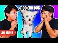 $1 DOG VS $100,000 DOG!
