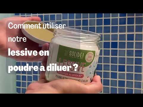 Dosette lessive avec bocal verre nu : Devis sur Techni-Contact - Dose  lessive