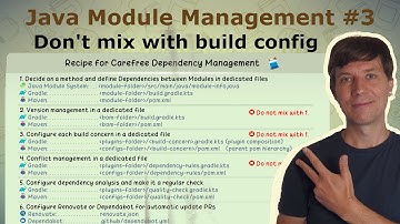 JavaRCAde #3 – Separate build tool configuration from dependency management