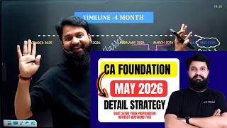 CA Foundation May 2026 Strategy I CA Foundation May 2026 Batch #ctcclasses #cafoundationmay2026
