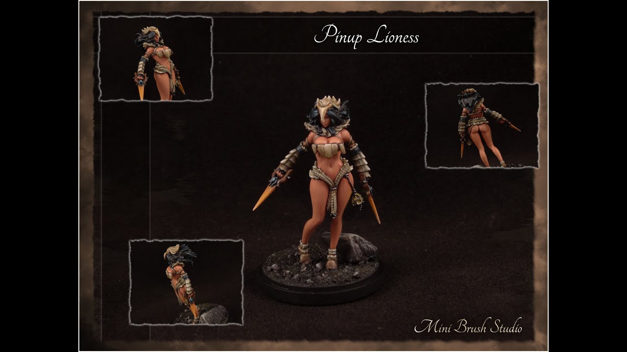 Kingdom Death Pinup Lioness Youtube