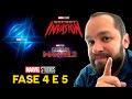 Marvel Fase 4 e 5: TODOS FILMES e SÉRIES do MCU