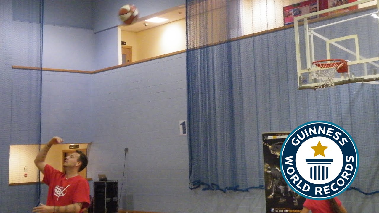 SPOTLIGHT Three basketball records including longest hook shot! YouTube