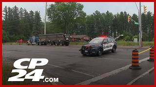 Construction worker struck by vehicle in Stouffville