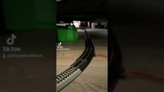 Santafe Ft Diesel Locomotive Pulling A Five Car Train