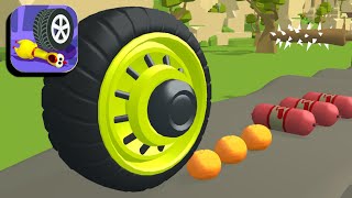 Wheel Smash 🚜💩🌭 All Levels Gameplay (iOS,Android) screenshot 5