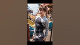 [4k/Ai] Ai cute boy lookbook , handsome amusement parks
