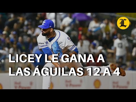 Tigres del Licey le gana a las Águilas 12 a 4 | 31-10-22