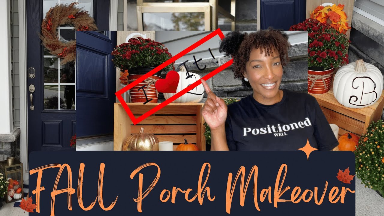 Fall Porch Makeover (Easy and Cheap) 