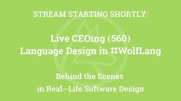 Live CEOing Ep 560: Language Design in Wolfram Language [Multicomputation]