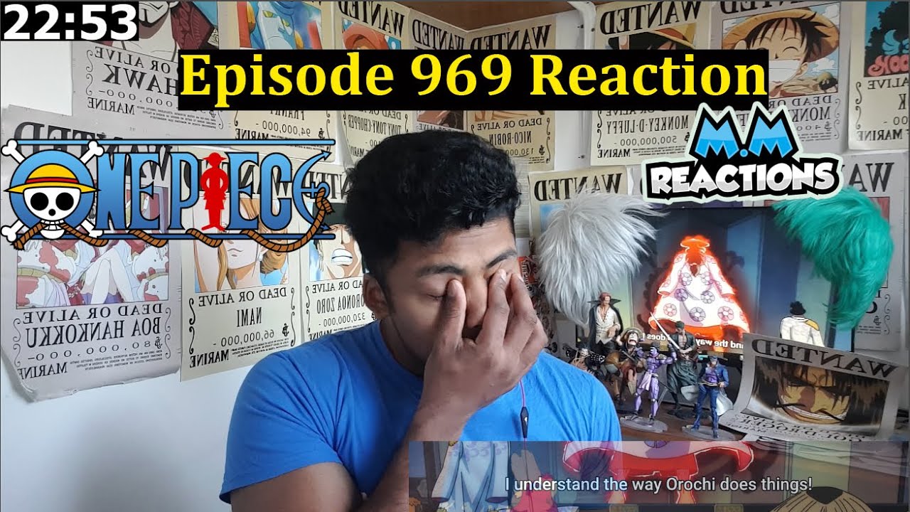 No Tears Were Shed One Piece Episode 969 Live Reaction Youtube