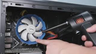 Cordless Electric High Pressure Air Duster - Computer Cleaner Blower - Keyboard Cleaner - #shorts screenshot 4