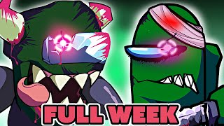 FRIDAY NIGHT FUNKIN' mod EVIL Boyfriend VS Green Impostor FULL WEEK (V4)