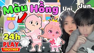 Play Together Mình Đã Thử Thách Một Ngày Bận Toàn Màu Hồng