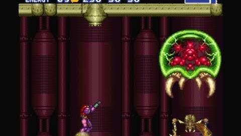 Super Metroid 100% Walkthrough - Part 30 - The Big Metroid
