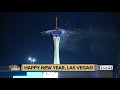 New Year's Eve fireworks show over the Las Vegas Strip ...