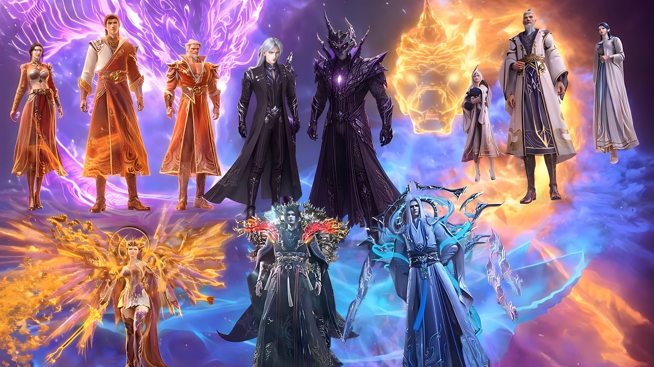 Расколотая Битвой Синева Небес - Сбор 8 Древних кланов! Враги Сяо Яня: Хунь Мишень! Клан Яо.