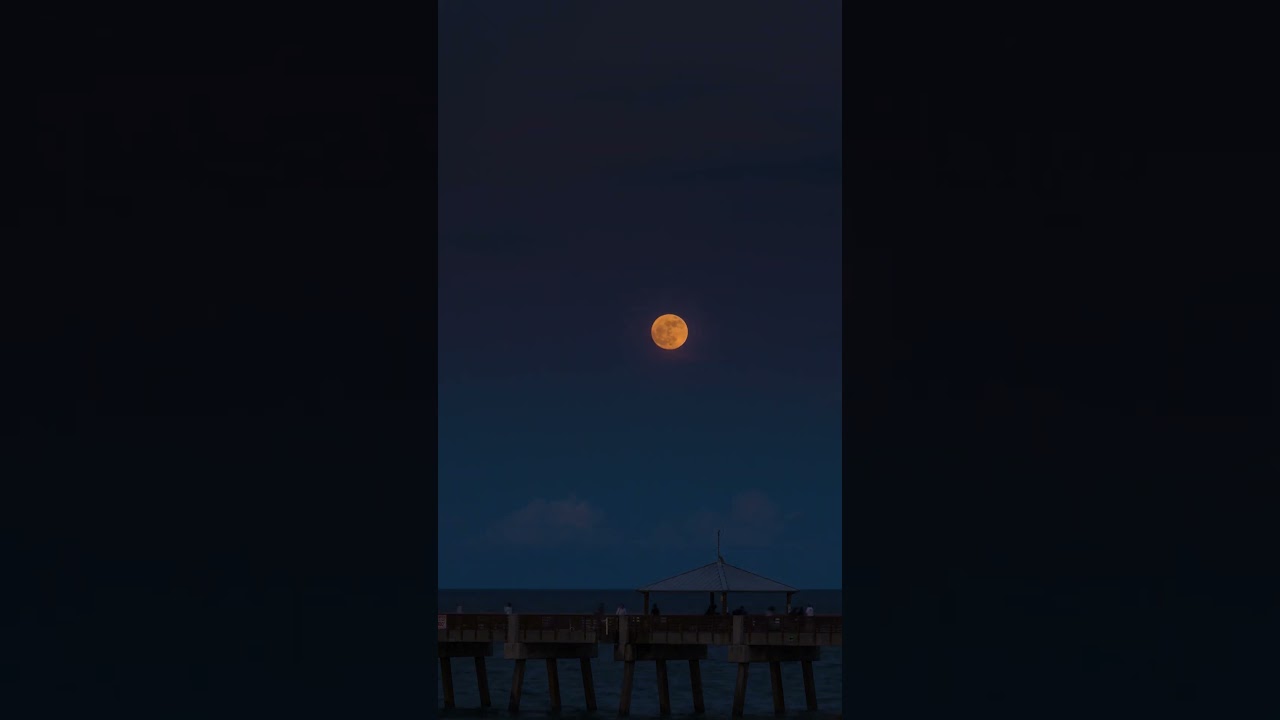 Buck Moon rise at Sunset | July 3, 2023