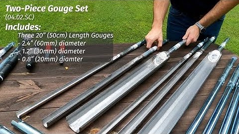 Gouge Augers - Part 2