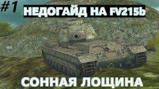 #1 НЕДОГАЙД - FV215b СОННАЯ ЛОЩИНА l Tanks Blitz
